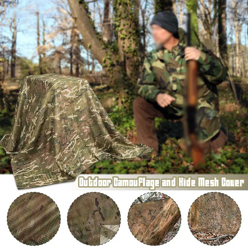 Outdoor Hunting Fabric - Camouflage Verborgen Net Outdoor Camping Zonnescherm