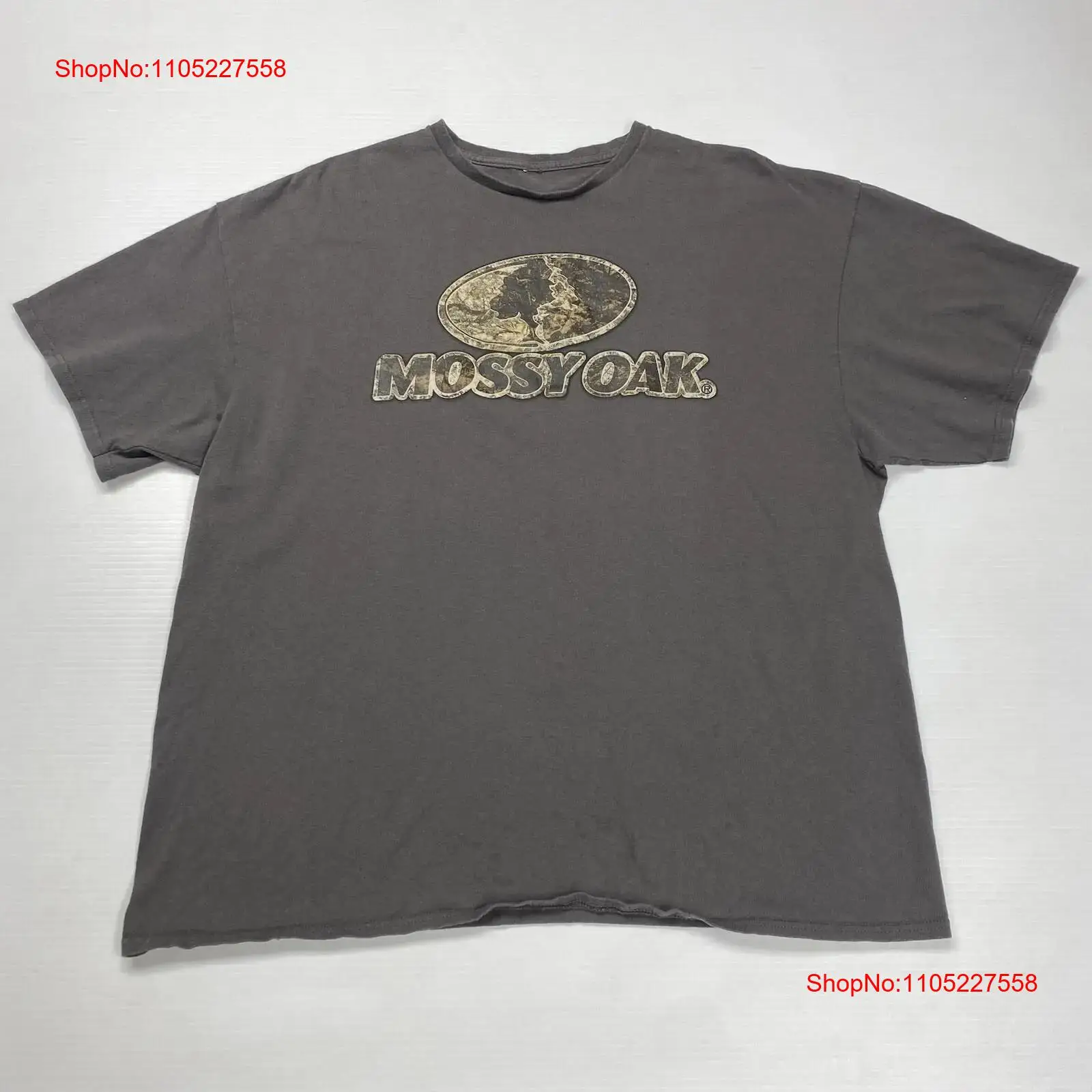 Outdoor Hunting Logo - Mossy Oak Heren T-shirt M Grijs