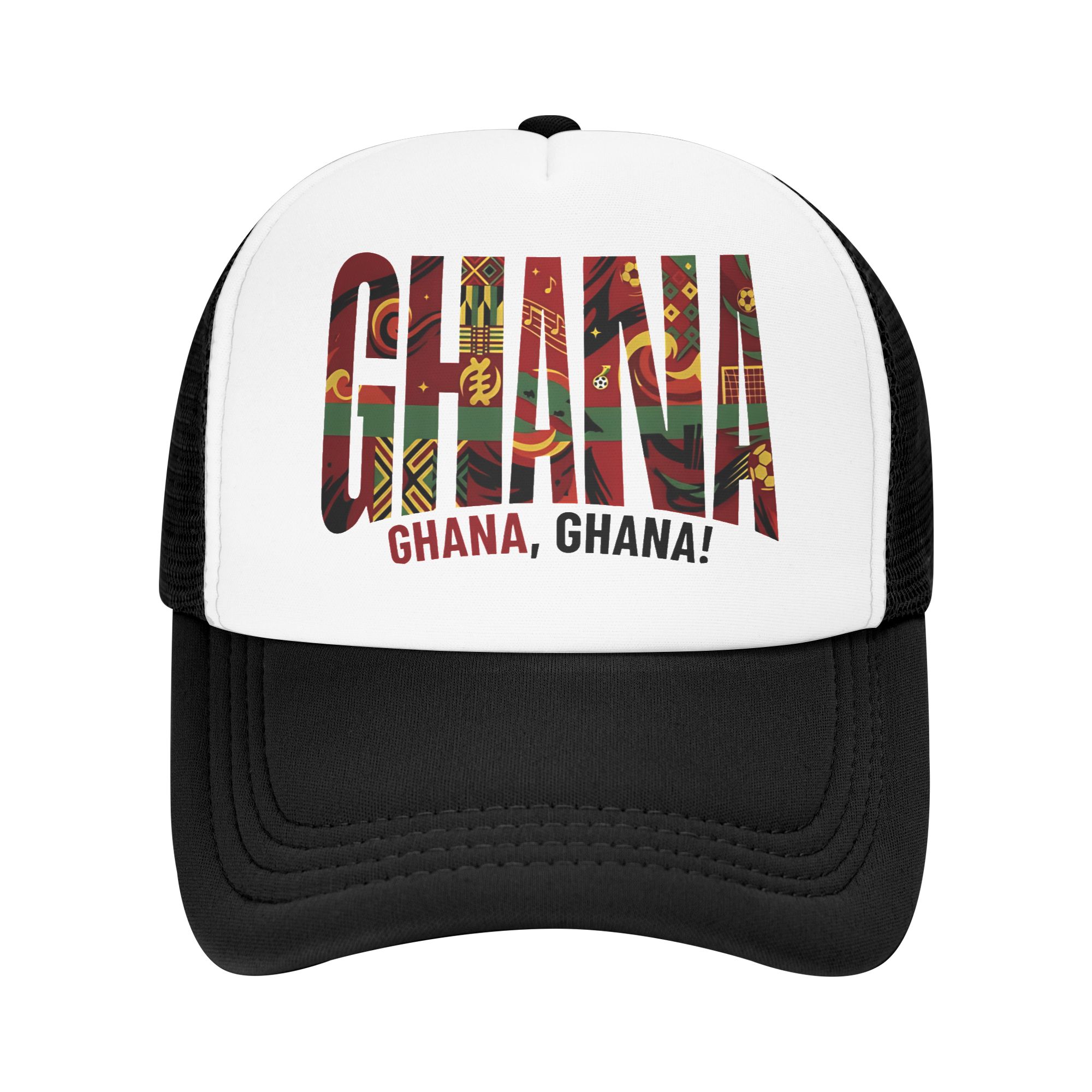 Outdoor Hunting Logo - Ghana Nationaal Team Zonnehoeden Y2K Leuke