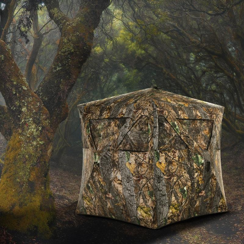 Draagbare jachtblind met grond - Hunting & Outdoor Supplies Photos recensie en prijs