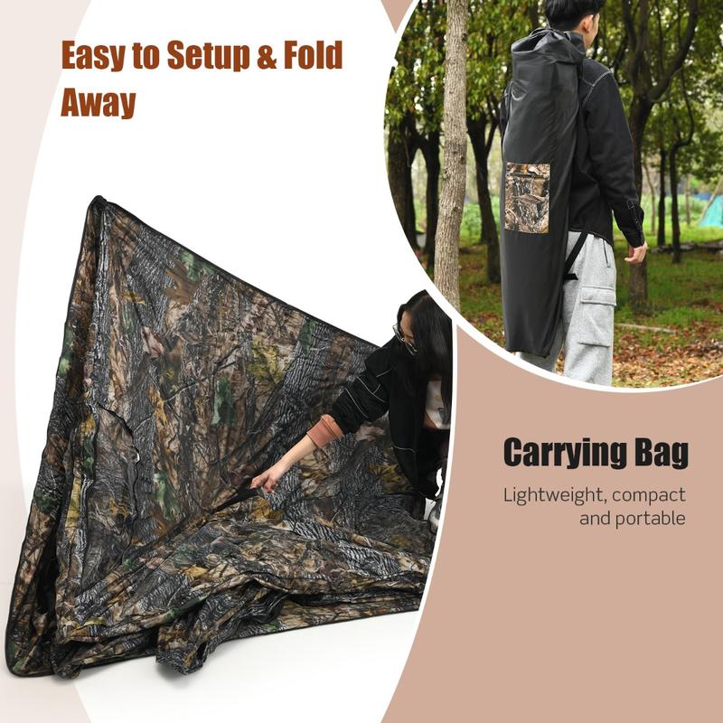 Draagbare jachtblind met grond - Hunting & Outdoor Supplies Photos recensie en prijs