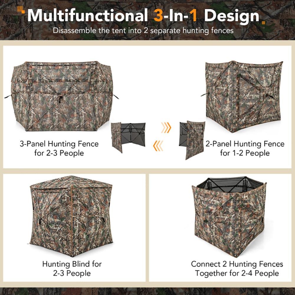 5-in-1 Afneembare Jachtblind,  - Hunting & Outdoor Supplies Photos recensie en prijs