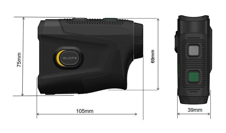 Nieuwe golf rangefinder IP54 w - Outdoor Hunting Logo recensie en prijs