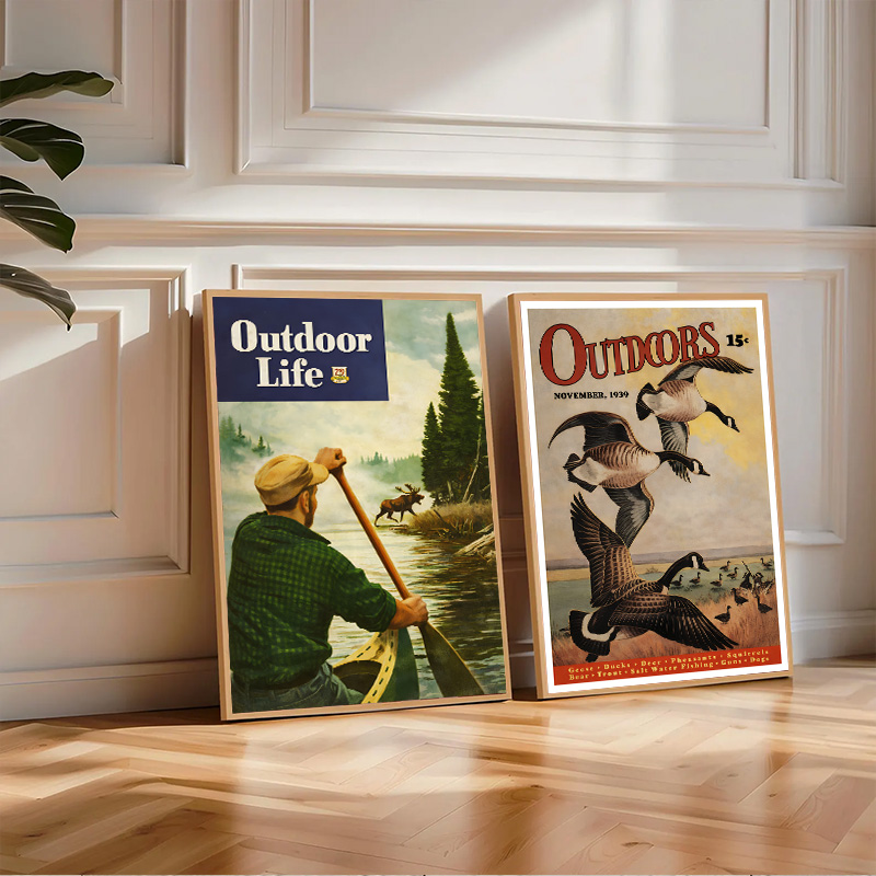 Vintage Amerikaanse buitenmaga - Outdoor Hunting And Fishing Magazines recensie en prijs