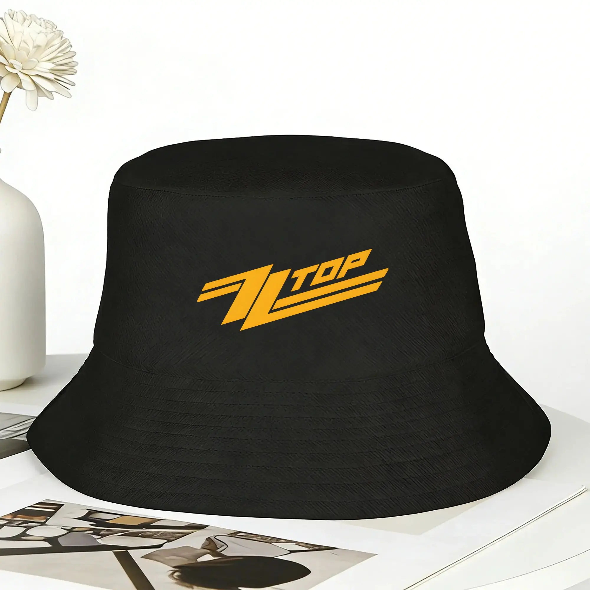 Nieuwe ZZ Top Logo Bucket Hat  - Outdoor Hunting Logo recensie en prijs